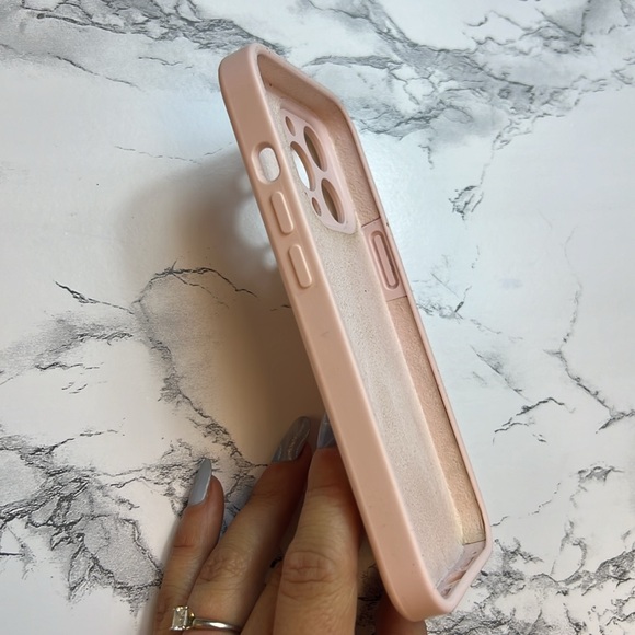Silicone IPhone13 Phone Case Light Pink - Picture 2 of 4